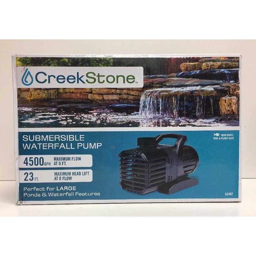 Creekstone 4500 GPH Submersible Waterfall Pump - Image 4