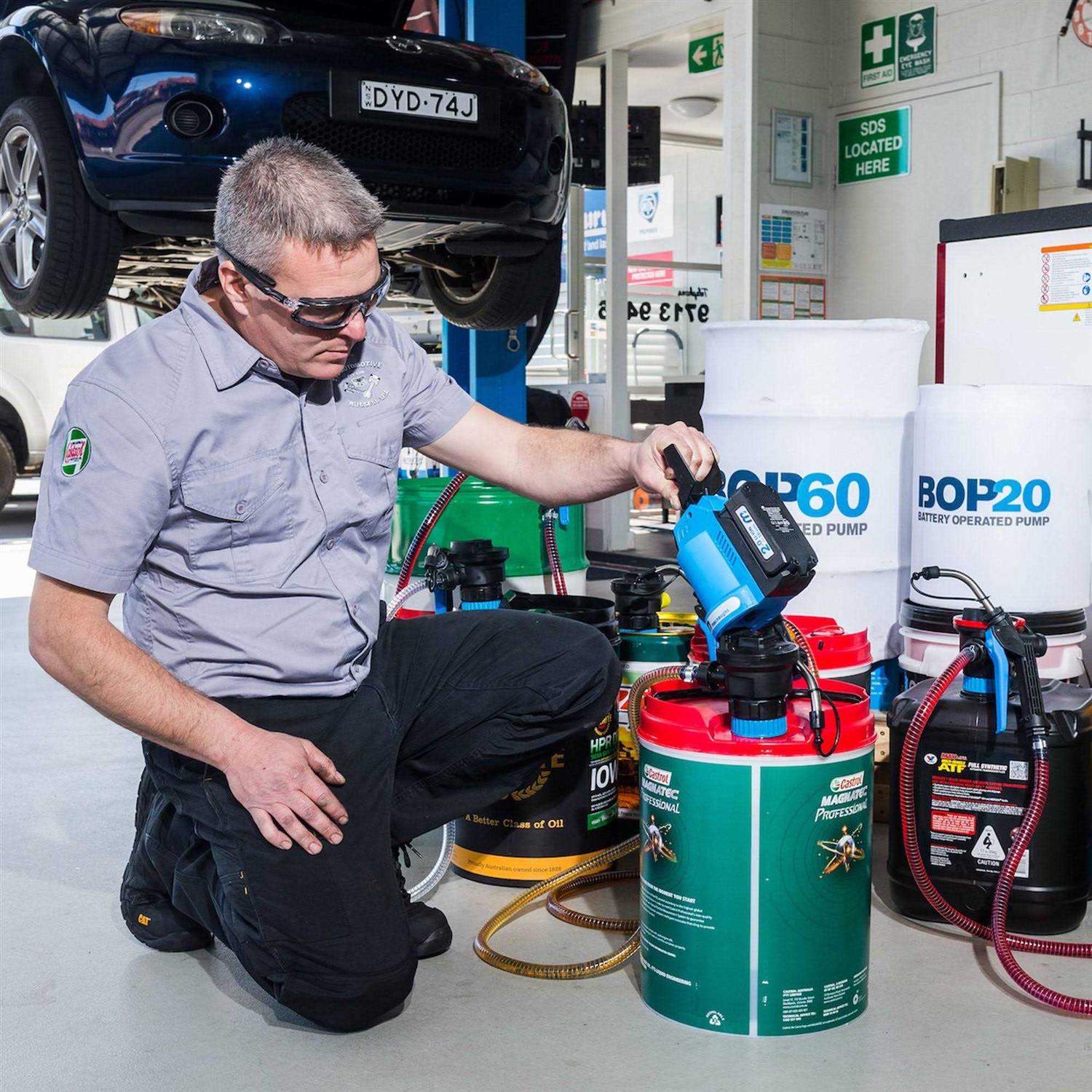 BOP20HV Battery Oil Pump Kit – Macnaught USA BP20S-OHU - Image 3