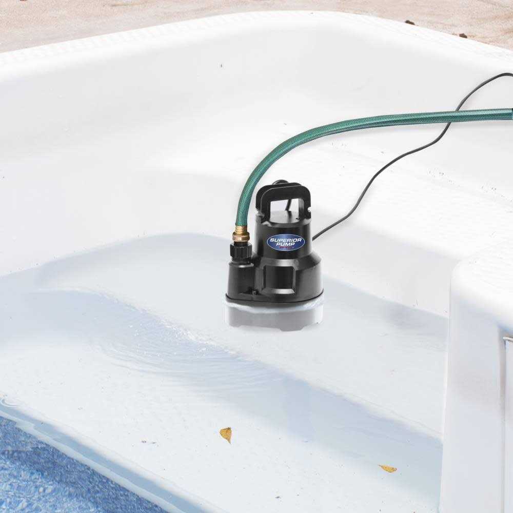 Superior Pump Utility Pump 1/6 HP Thermoplastic Oil Free 91016 - Image 3