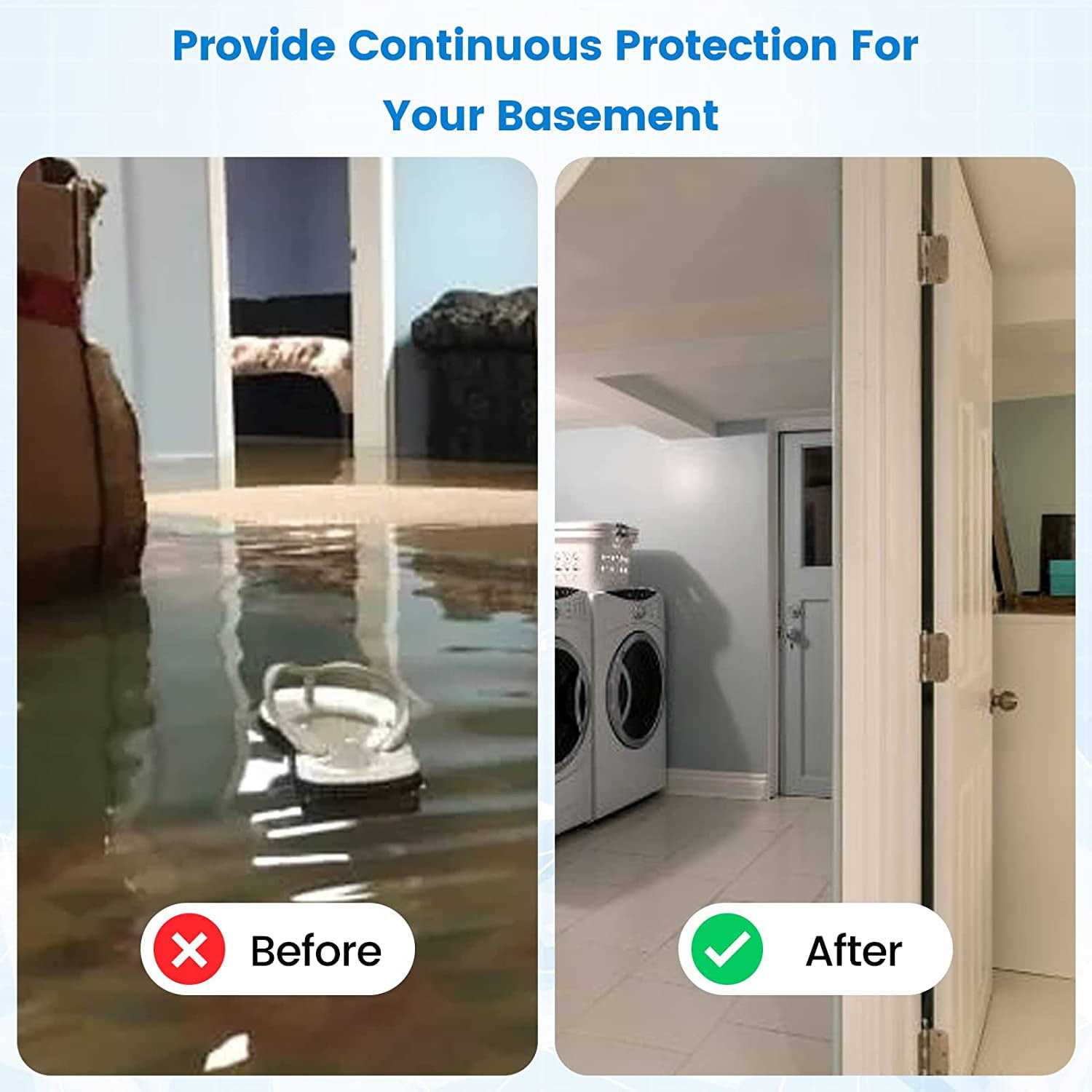 Briidea 1500w Sump Pump Battery Backup System - Image 4