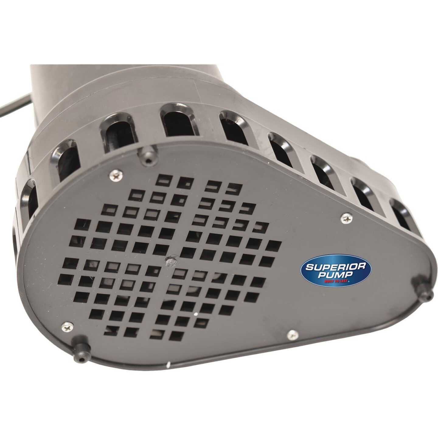 Superior Pump 1/2 HP Submersible Thermoplastic Sump Pump 92572 - Image 5