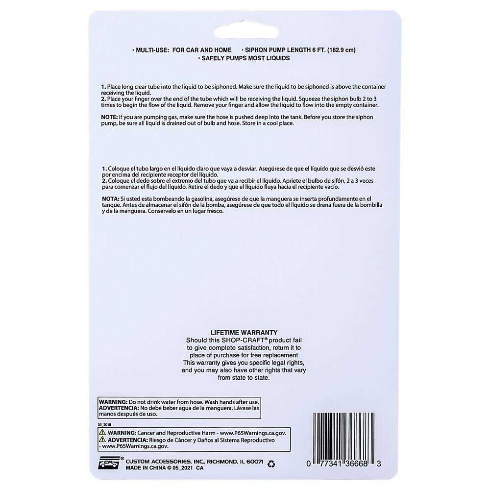 Custom Accessories Siphon Pump - Image 3