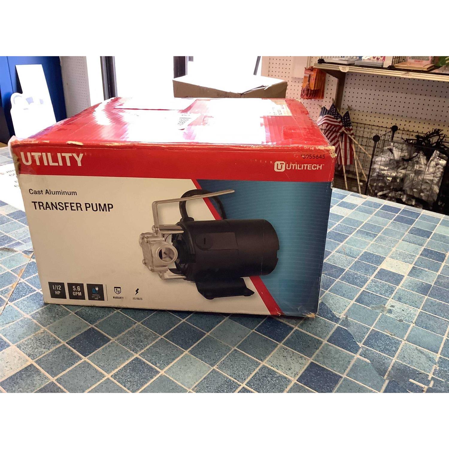 Utilitech 1/12-HP 115-Volt Stainless Steel Electric Utility Pump 50AC-110N - Image 5