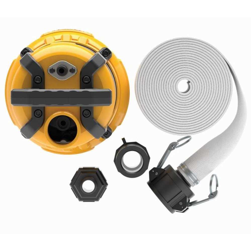 DEWALT 1/3 HP Aluminum Submersible Utility Pump with Hose Kit - Image 3