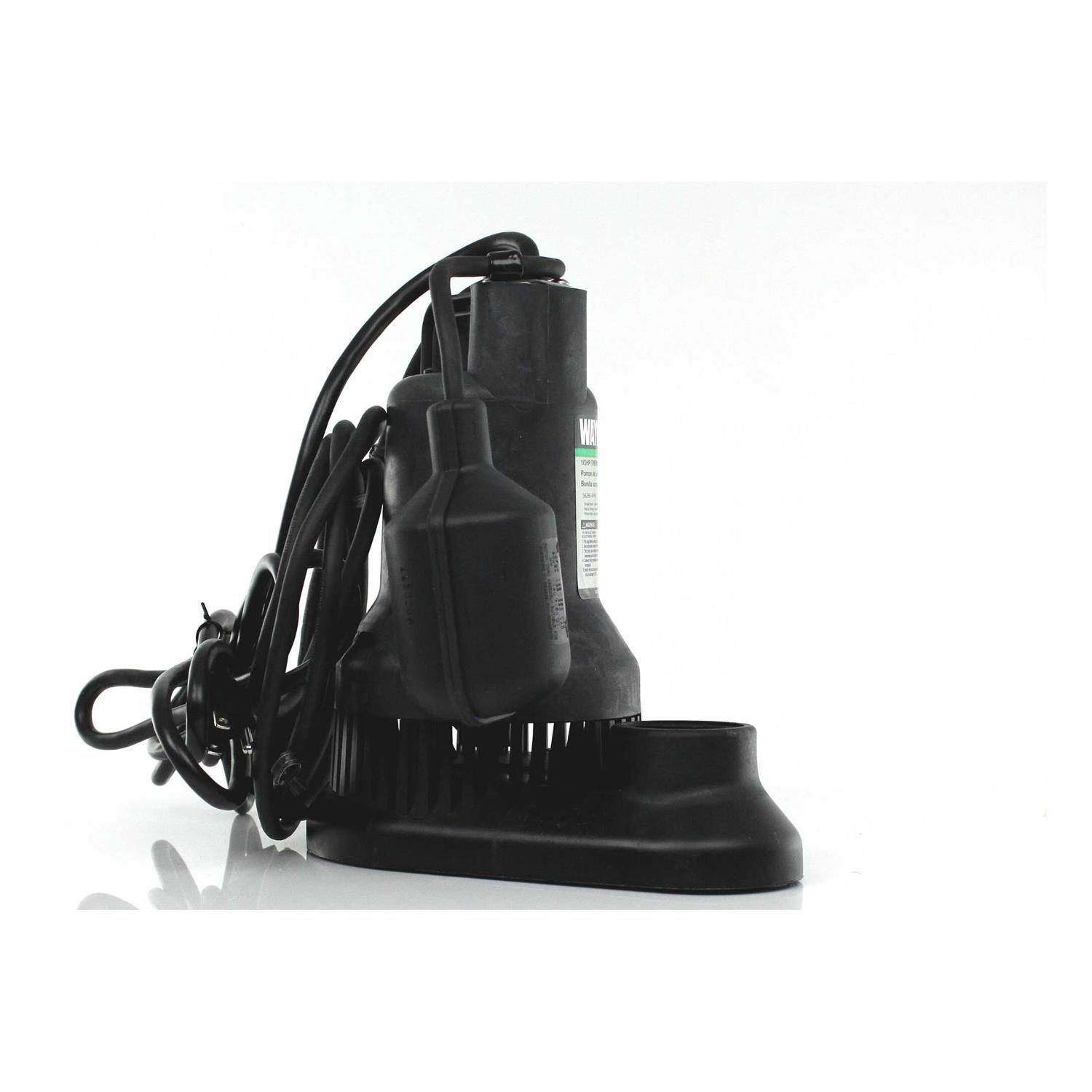 Wayne 1/3 HP Submersible Thermoplastic Sump Pump - Image 5