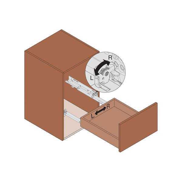 Blum Tandem Blumotion 563H Undermount Drawer Slides - Image 3