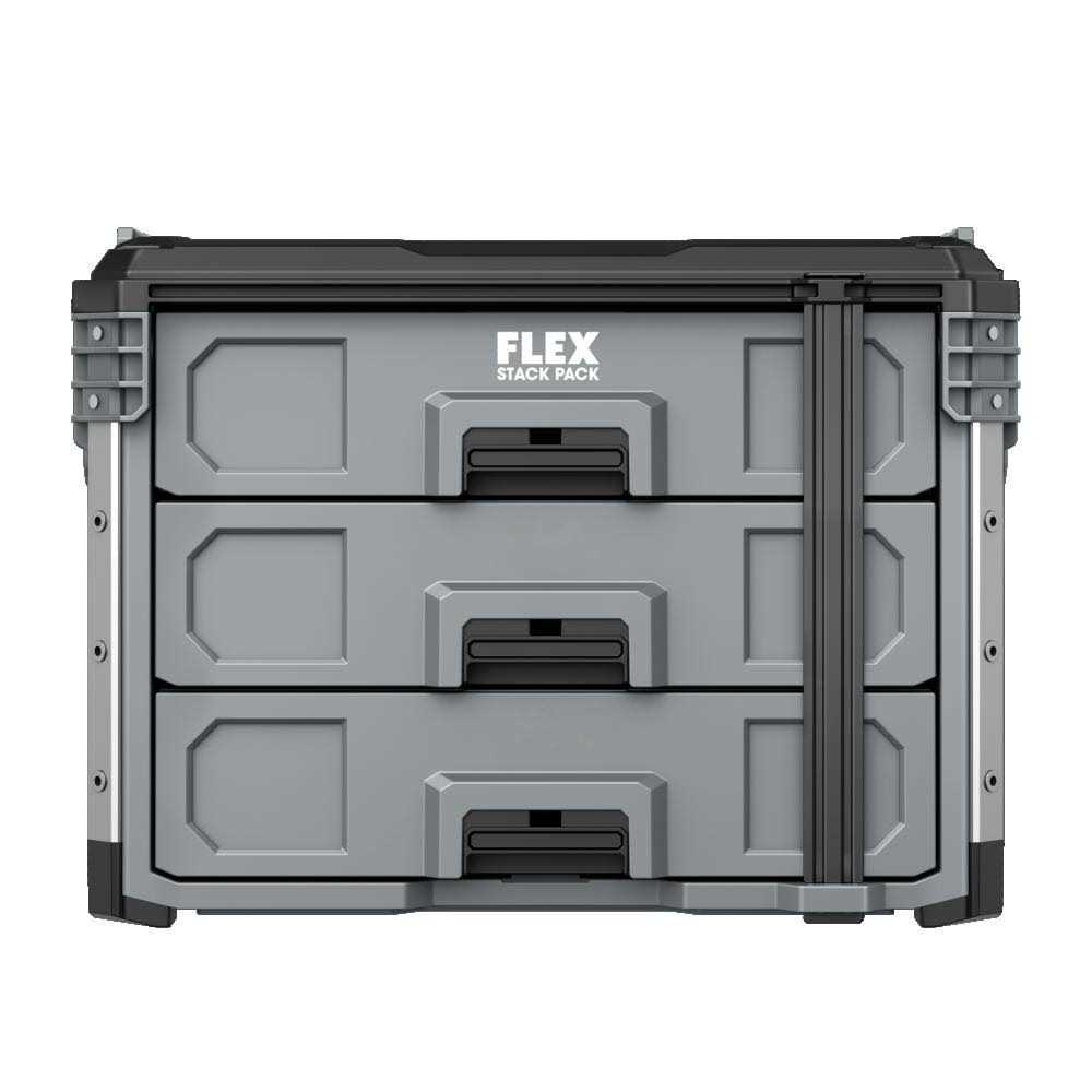 FLEX STACK PACK 3-Drawer Tool Box - Image 4