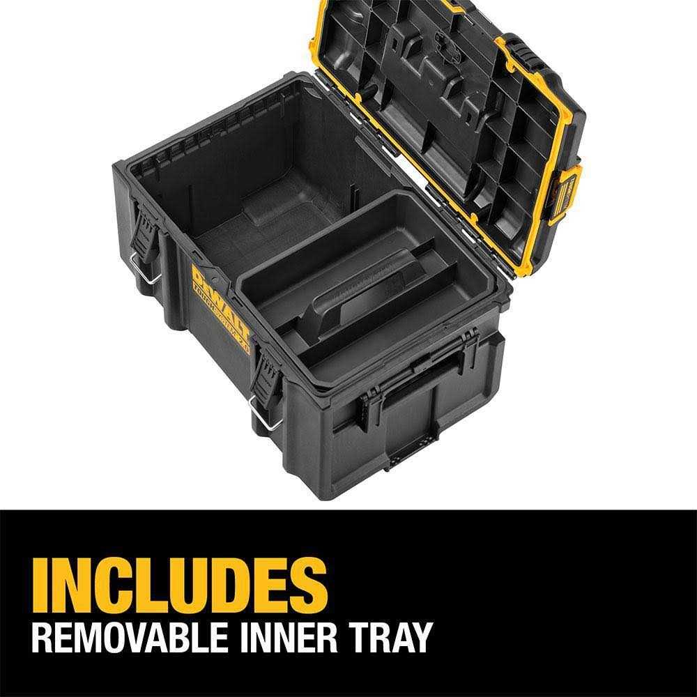DEWALT ToughSystem 2.0 22 in. Small Tool Box, 22 in. Large Tool Box, 24 in. Mobile Tool Box, and Shallow Tool Tray - Image 3