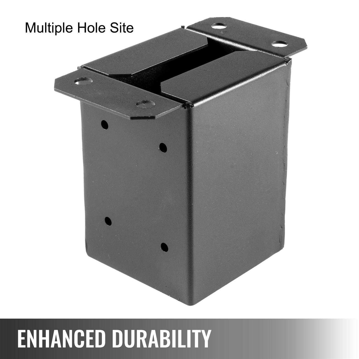 VEVOR 4 x 4 Post Base Deck Post Base 3.6 x 3.6 inch - Image 4