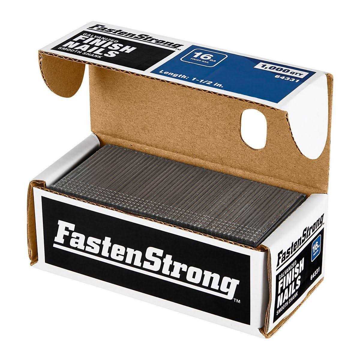 FASTENSTRONG 1-1/2 in. 16 GA Galvanized Finish Nails - Image 3