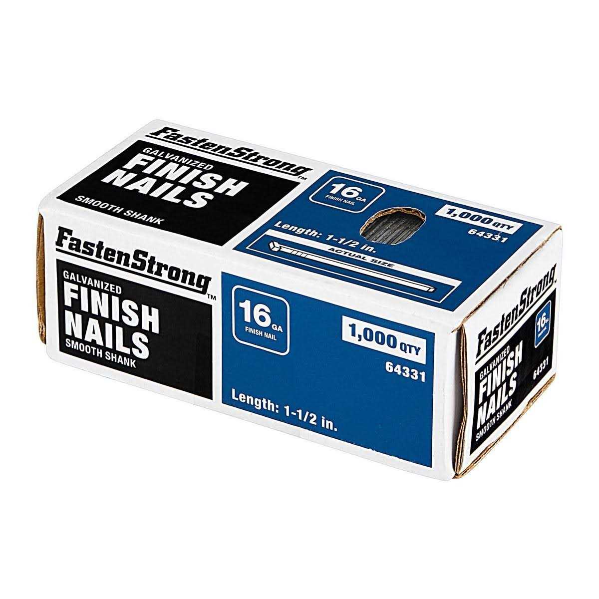 FASTENSTRONG 1-1/2 in. 16 GA Galvanized Finish Nails - Image 4