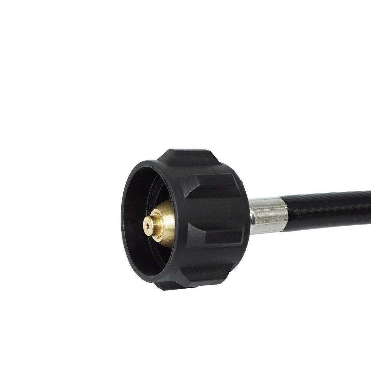 DOZYANT Propane Adapter Hose 1 lb to 20 lb Converter Replacement for QCC1/Type1 Tank Connects 1 lb Bulk Portable Appliance to 20 lb Propane - Image 3