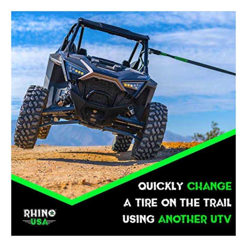 Rhino USA Recovery Tow Strap 3 x - Image 3