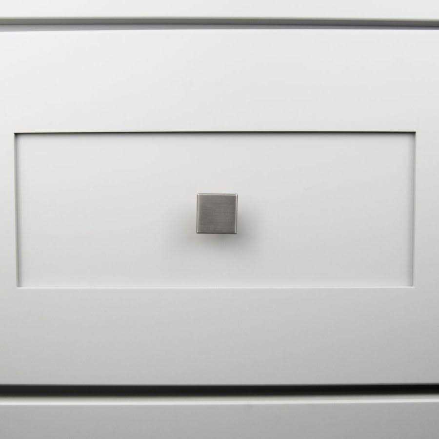 Hickory Hardware Heritage Designs 1-3/16 in. Square Matte Black Cabinet Knob - Image 4