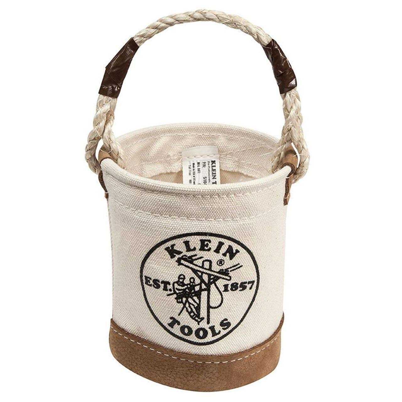 Klein Tools 5104MINI Mini Leather-Bottom Bucket