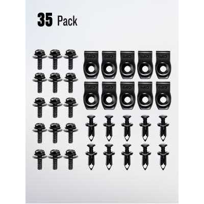 Gooacc Grc-70 35pcs Engine Under Cover Splash Shield Guard Body Bolts Bumper Fender Liner Push Retainer Fastener Rivet Clips - Image 4