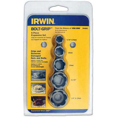 Irwin 394002 Bolt-Grip Expansion Set