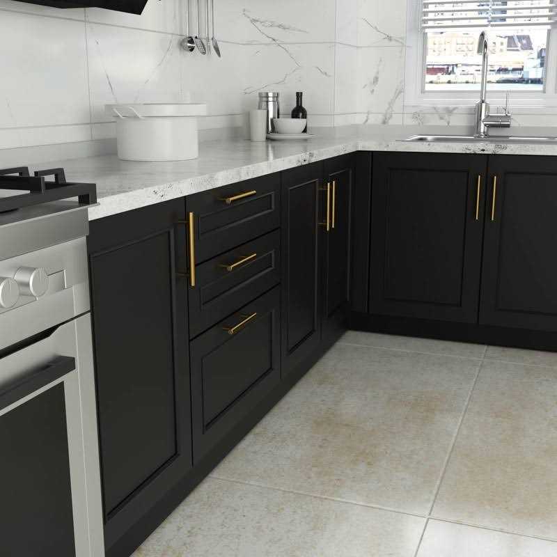 goldenwarm Brushed Brass Cabinet Drawer - Image 4