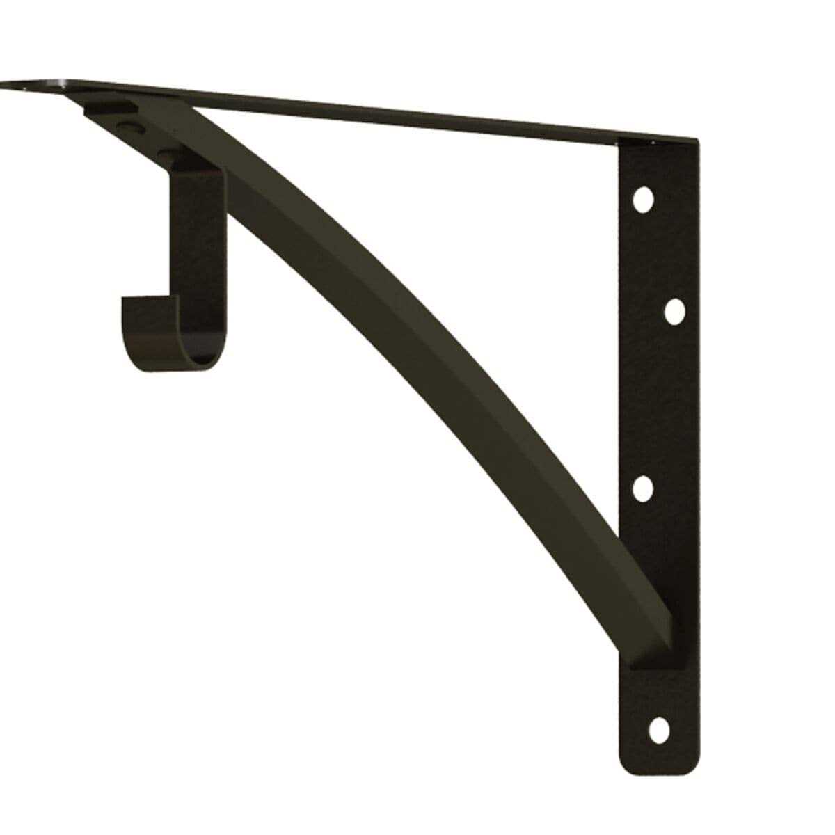Allen + Roth Oil-Rubbed Bronze Wall Brackets WSMBBR - Image 3