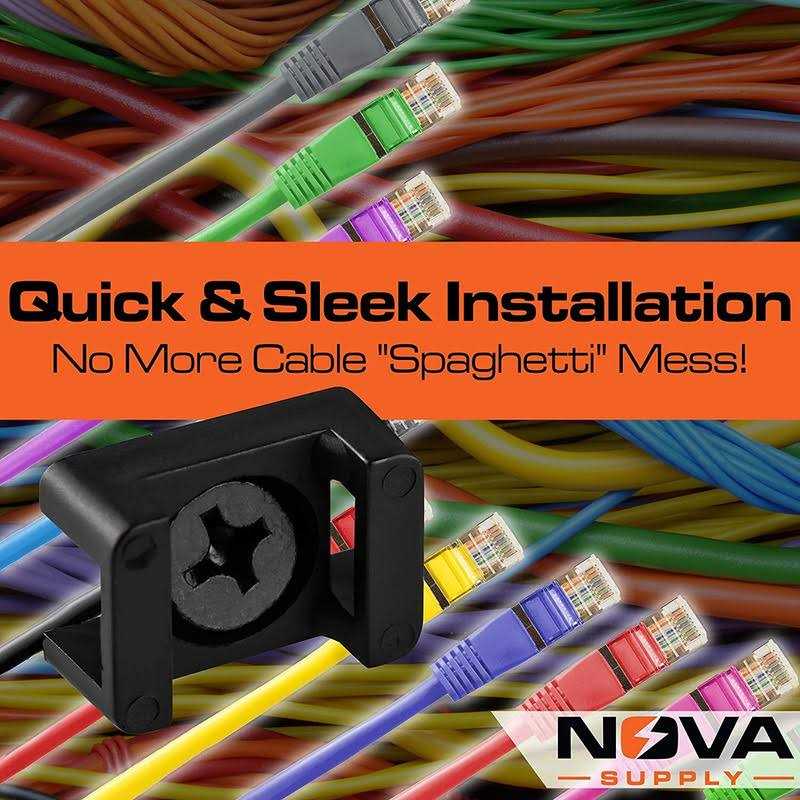 Phyxology Supply Pro-grade Slim 1x .6 Cable Tie Mounts With Screws 100 Pack. High Strength - Image 3