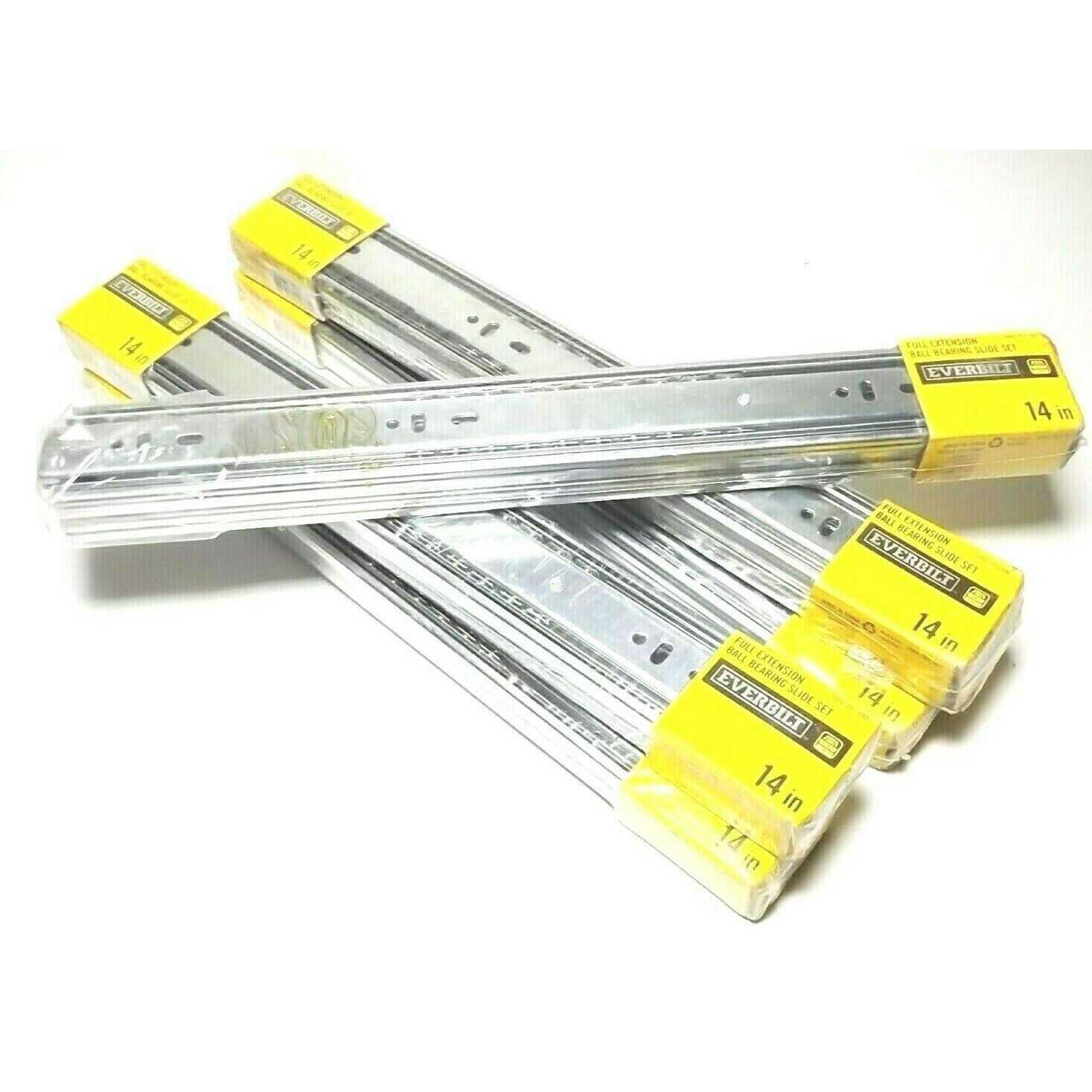 Everbilt Full Extension Side Mount Ball Bearing Drawer Slide Set 1-Pair - Image 3