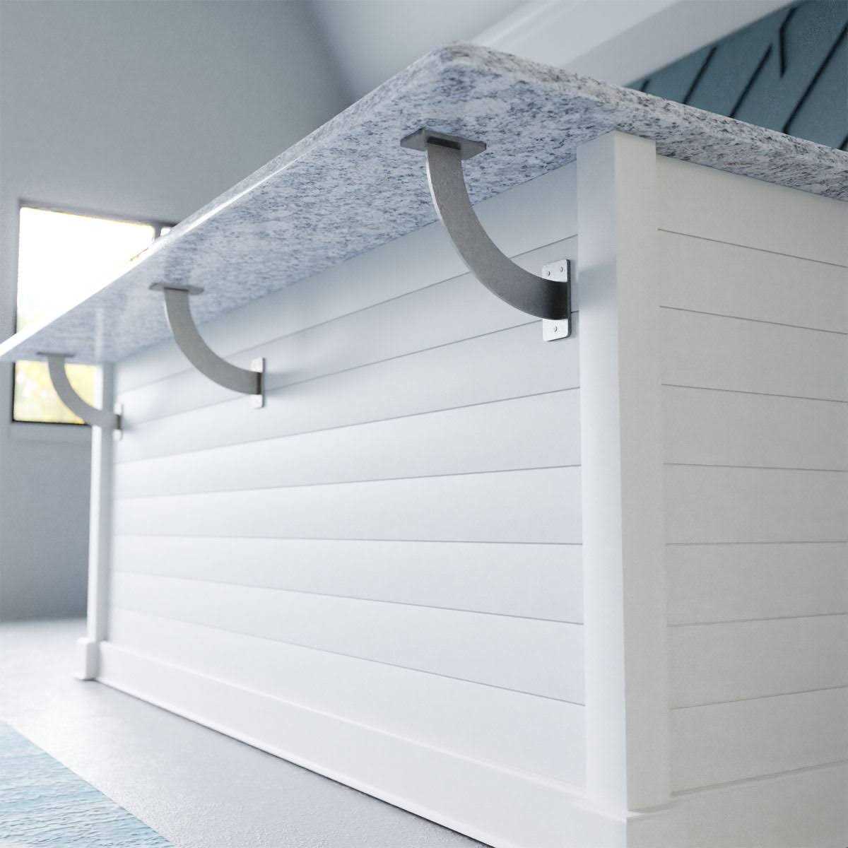 Bradford Steel Bracket Ekena Millwork - Image 3