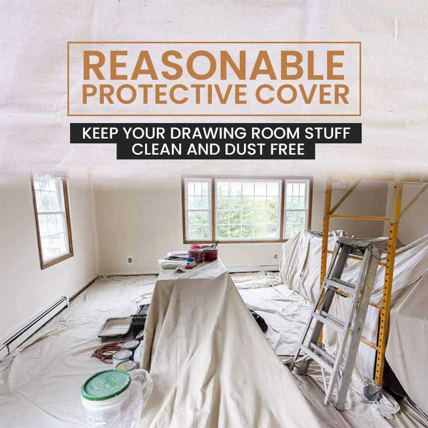 Corporate Hills Canvas Drop Cloth for Painting Pure Cotton Painters Drop Cloth for Painting - Image 4