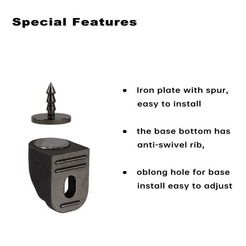 Keenkee 4 Set Magnetic Door Catch and Latch, Cabinet Magnets Hardware for Kitchen, Closet, Cupboard and Other Furniture Doors and Drawers Closer - Image 3