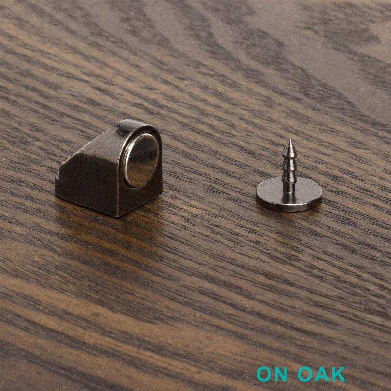 Keenkee 4 Set Magnetic Door Catch and Latch, Cabinet Magnets Hardware for Kitchen, Closet, Cupboard and Other Furniture Doors and Drawers Closer - Image 5