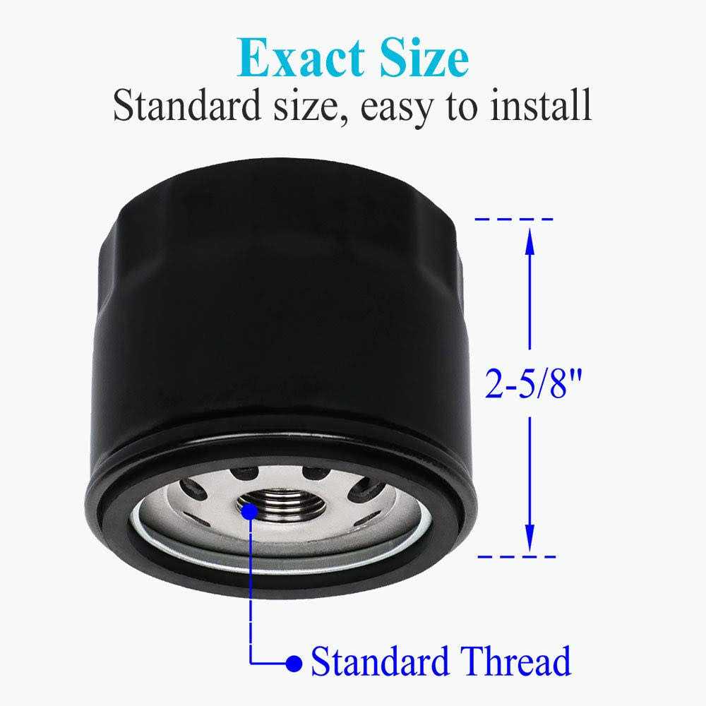 Hoodell 2 Pack 12 050 01-s Oil Filter for Kohler Engine Lawn Mower - Image 2
