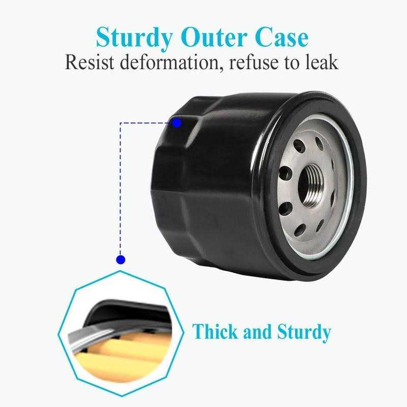 Hoodell 2 Pack 12 050 01-s Oil Filter for Kohler Engine Lawn Mower - Image 3