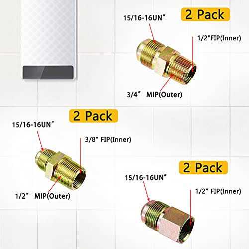 Hosile Flexible GAS Line Kit for Dryer Stove Range Stainless Steel GAS Dryer Connector Kit - Image 4