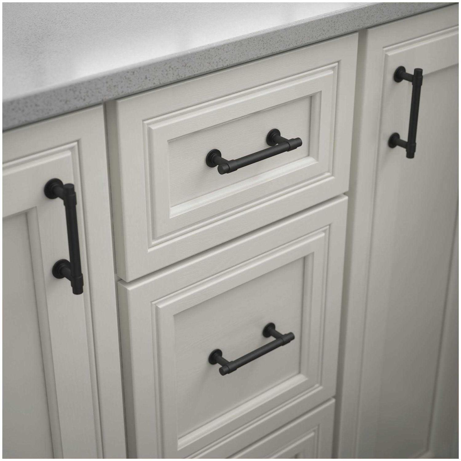 Franklin Brass P29520Z-B 3 Center to Center Bar Cabinet Pull P29520Z-CZ-B - Image 5