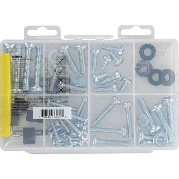 Hillman TV Mounting Screw Kit - Image 2