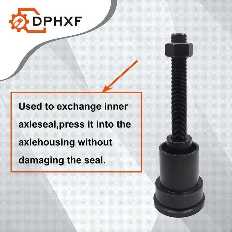 Dphxf Inner Axle Side Seal Installation Tool Compatible with Dana 30/44/60 Axles Front Differentials - Image 4
