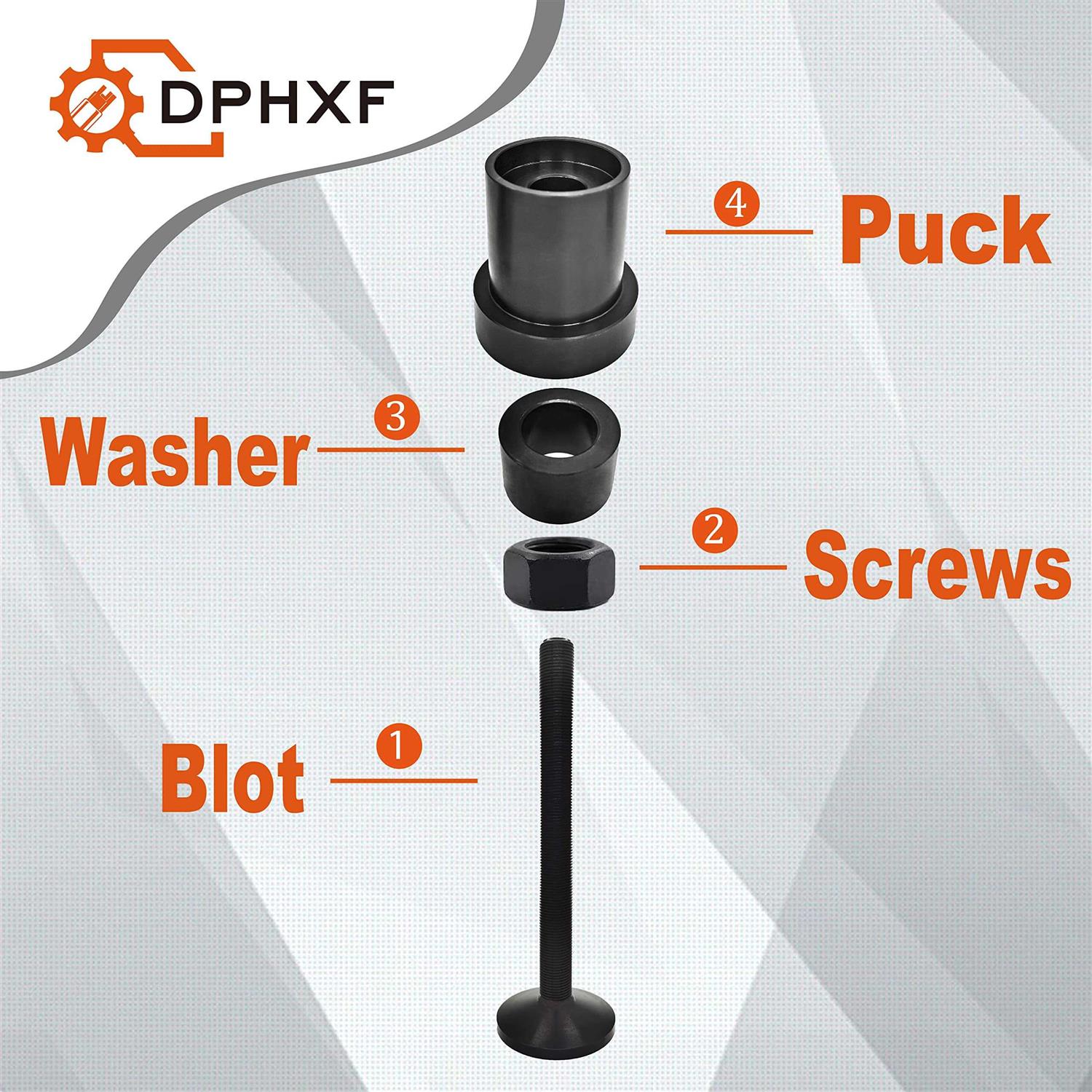 Dphxf Inner Axle Side Seal Installation Tool Compatible with Dana 30/44/60 Axles Front Differentials - Image 5