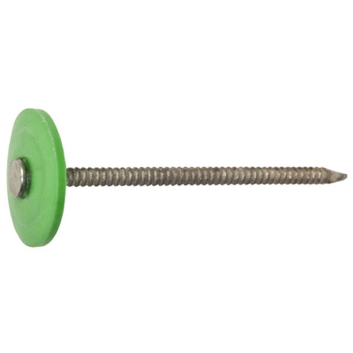 Hillman Fasteners Fasn-Rite Galvanized Plastic-Cap Roofing Nails - Image 3