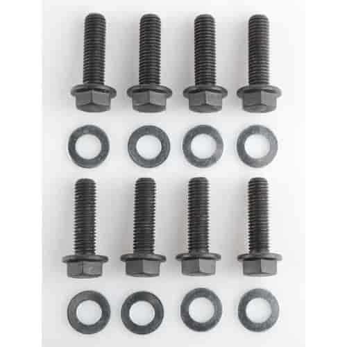 Jegs GM LS Series Bellhousing Bolts Grade 10.9 Black Phosphate Finish |for Installation of Bellhousing to Engine Block