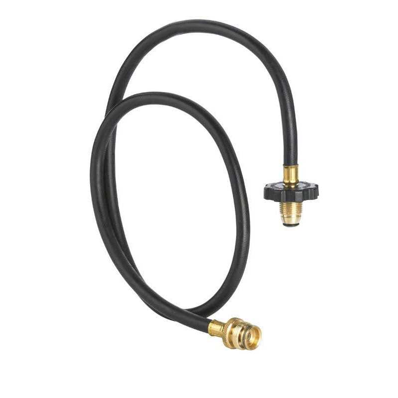 Grill Mark Rubber Gas Line Hose and Adapter - Image 3