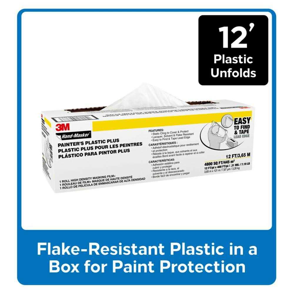 3M Hand-Masker Painter's Plastic Plus MFB-12 - Image 3