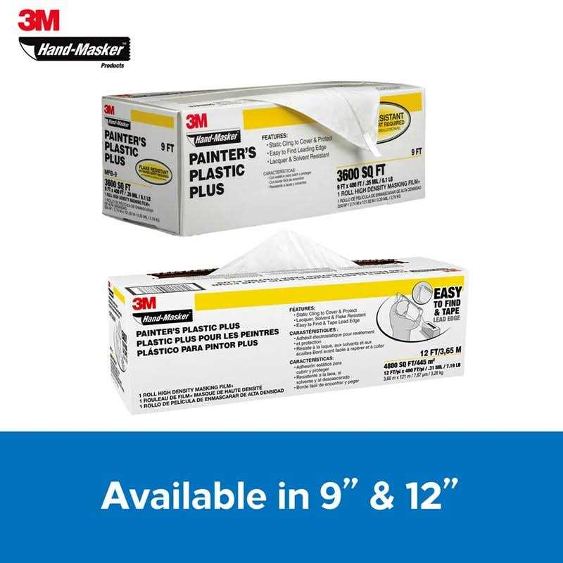 3M Hand-Masker Painter's Plastic Plus MFB-12 - Image 4