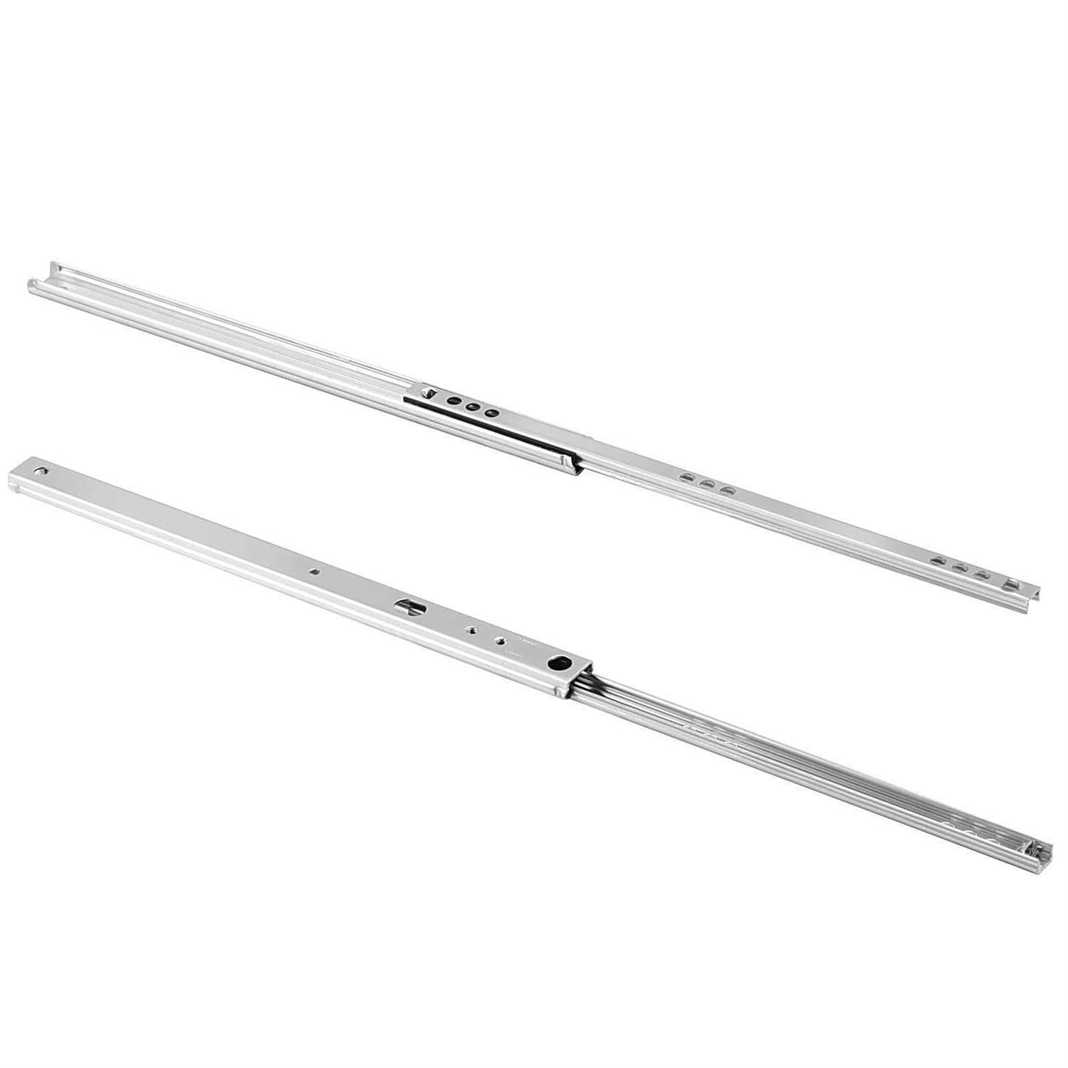 Full Extension Ball Bearing Side JEUIHAU 20 Pack Full Extension Drawer Slide - Image 5