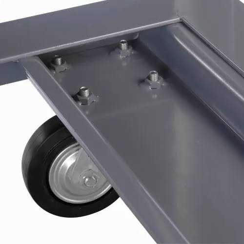 Global Industrial Mobile Steel Work Table - Image 3