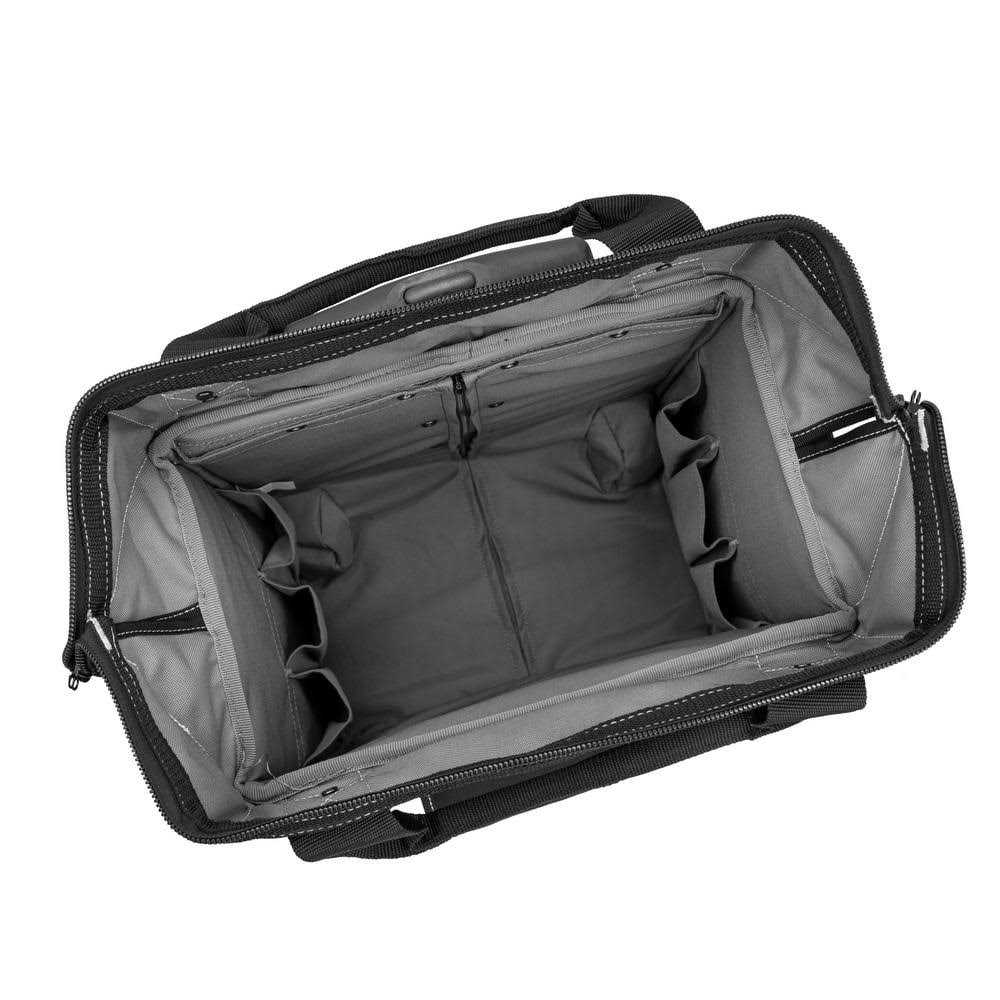 Husky 14 in. Rolling Tool Bag with Stackable 12 in. Tool Bag - Image 5