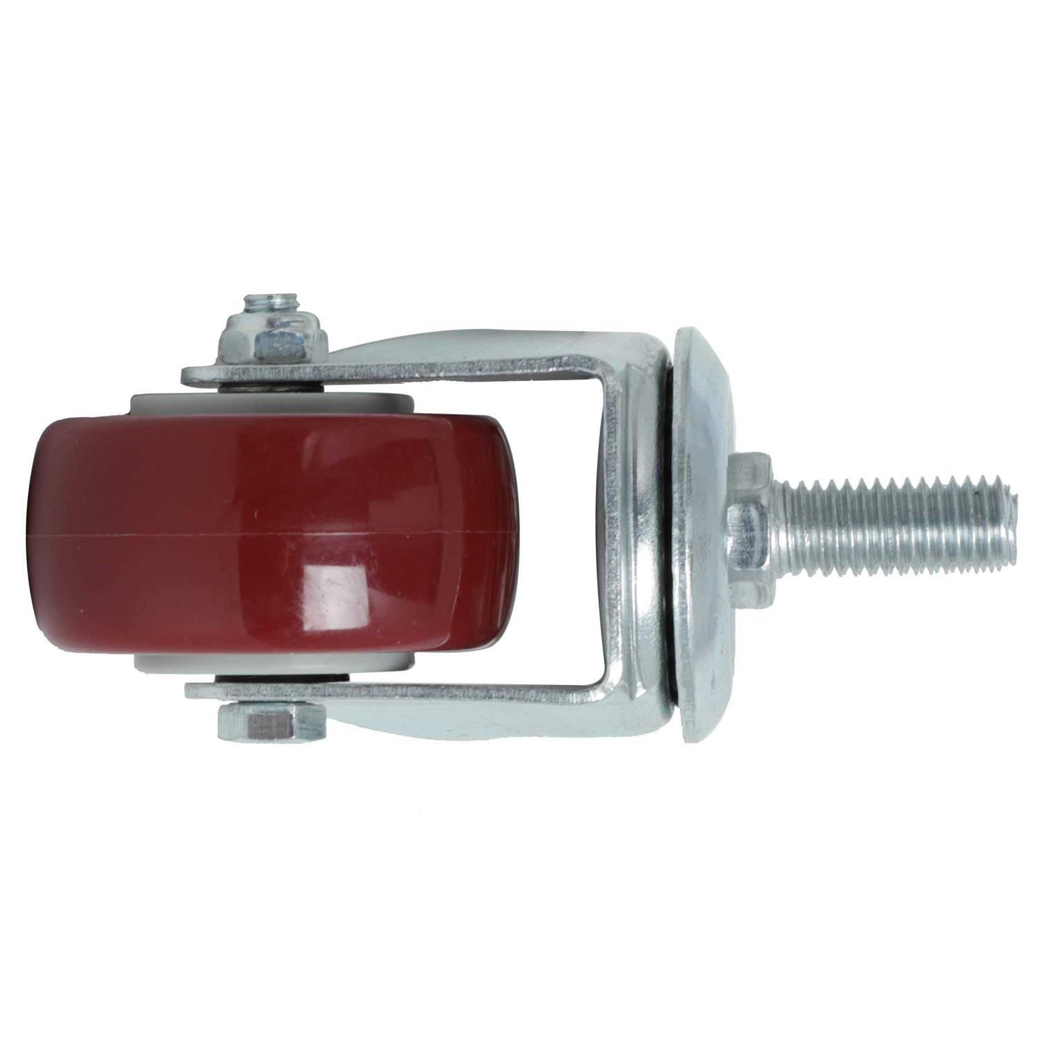 Finnhomy Swivel Caster Wheels 2 Inch Heavy Duty Threaded Stem Casters Set of 4 Premium Polyurethane Wheels - Image 4