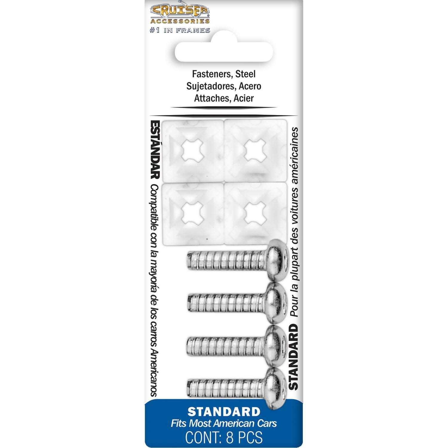 Cruiser Accessories Steel License Plate Fasteners - Image 4