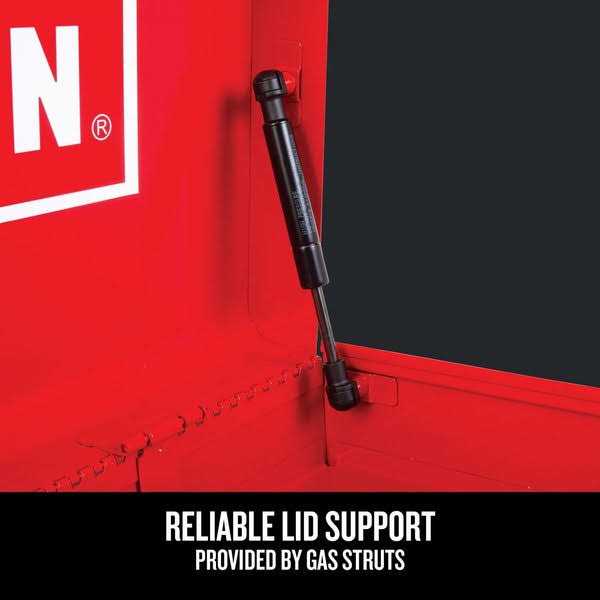 Craftsman CMST98214RB 2000 Series 26-in W x 19.75-in H 5-Drawer Steel Tool Chest - Image 4