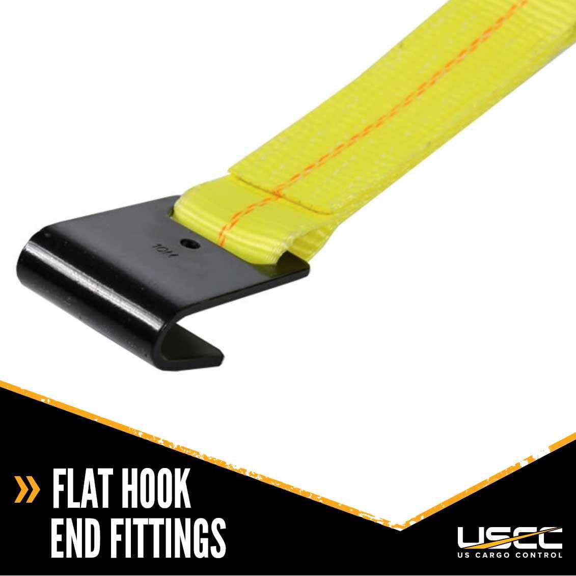 Side Mount Wheel Net with Cam Buckle & 2 Ratchets and Flat Hooks - Image 4