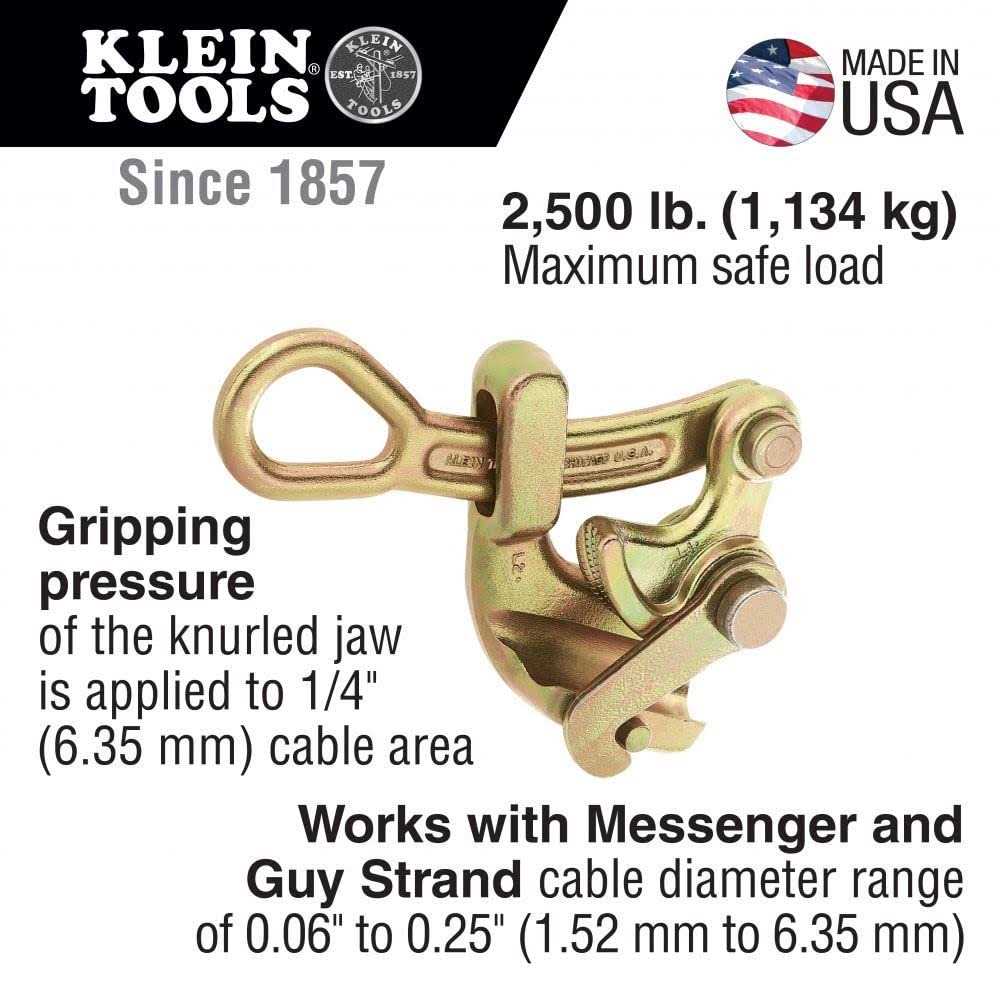 Klein Tools 1604-10 Cable Grip - Image 2