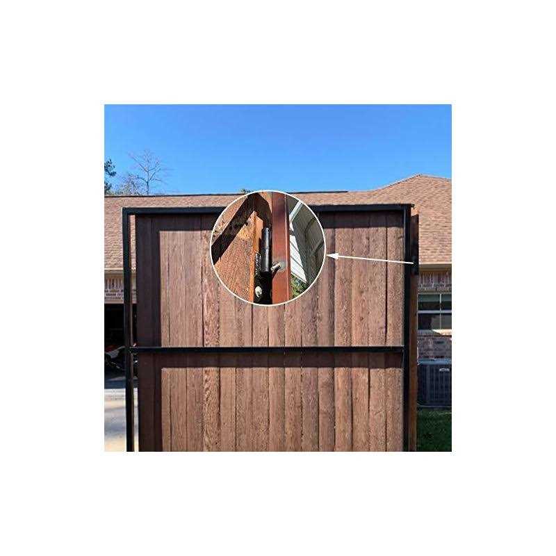 Foozet Gate Hinge 2 Pack Heavy Duty Steel Barrel Hinge Load Capacity for Door Swing Trailer Ramp -Weld On Install - Image 3